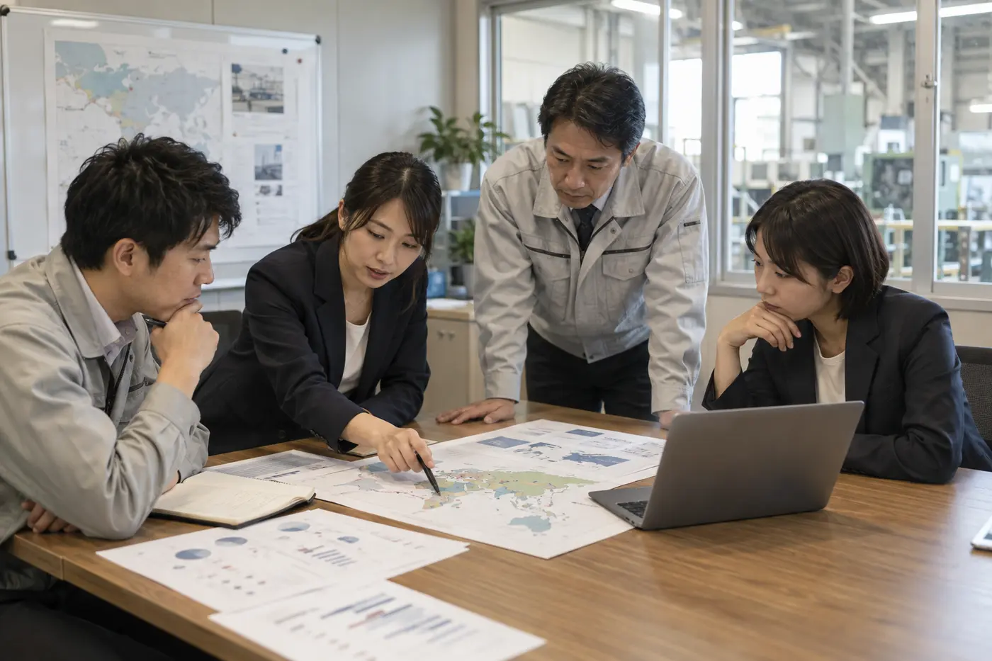 採用市場と求職者を分析する戦略ミーティング